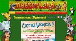 Desktop Screenshot of mysterland.fr